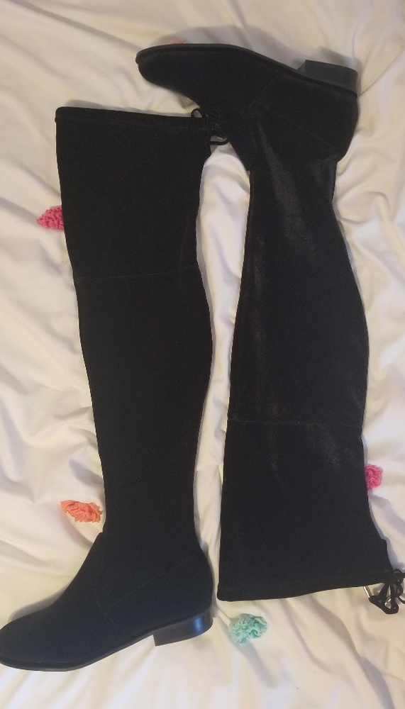 Brand New Marc Fisher velvet OTKnee boots